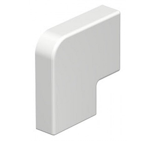 Крышка плоского угла кабельного канала WDK 10x30 мм (ПВХ,белый) (WDK HF10030RW)  6154220  OBO Bettermann