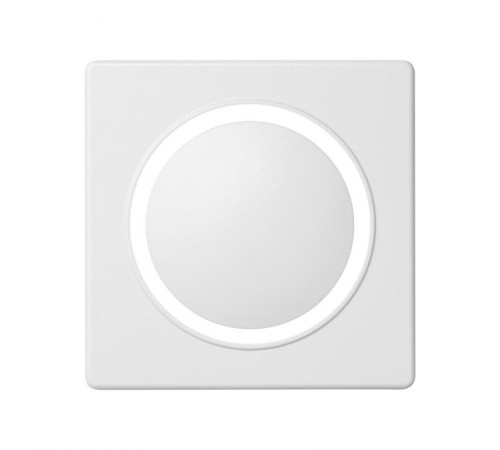 Simon 82 Накладка на на светорегулятор с голубой подсветкой основной, нажимной (проходной), S82, S82N, S82 De  82034-30  Simon