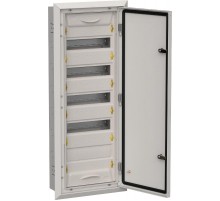 TITAN 5 Корпус металлический ЩРв-60 (1х60) 880х365х130 IP31 серый  TI5-50-V-060-31-7035  IEK
