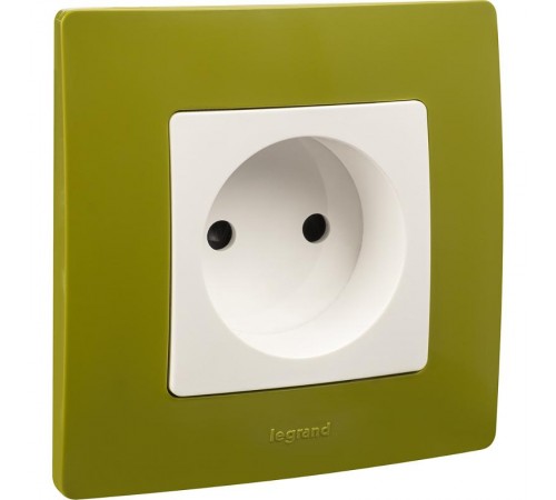 Etika Зеленый папоротник Рамка 1-ая  672541  Legrand