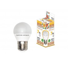 Лампа светодиодная FG45-7 Вт-230 В-4000 К-E27 Народная  SQ0340-0189  TDM