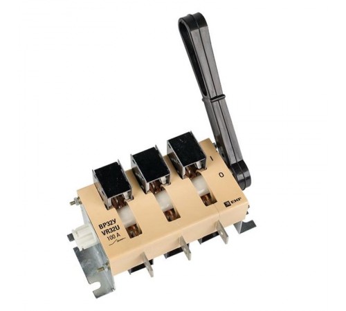 Выключатель-разъединитель ВР32У-31А31220 100А, 1 направление с д/г камерами, несъемная левая/правая рукоятка EKF MAXima PROxima  uvr32-31a31220  EKF