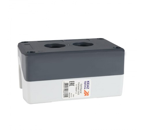 Корпус кнопочного поста OptiSignal Compact D22 C7-BD67-2 2 отв. IP67 XALD02  362235  КЭАЗ