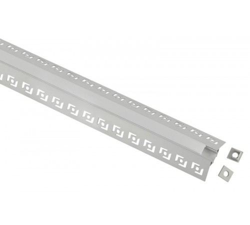 Комплект с анодированным профилем под штукатурку  5022 для внешнего угла 50х22мм 2,5м   Б0062867  ЭРА