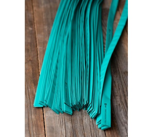 Термоусаживаемая трубка ТУТ нг 14/7 зеленая EKF PROxima  tut-14-j-1m  EKF