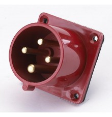 Вилка для скрытой проводки 624 3Р+РЕ 32А 380В IP44 В  26063DEK  DEKraft