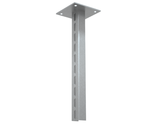 Стойка потолочная усиленная 1200 мм INOX304  PSTU1200 INOX304  КМ - профиль