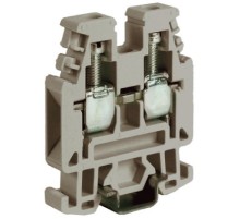 RP.4/6GR, проходной зажим 4 кв.мм серый  ZRP300GR  DKC