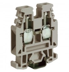 RP.4/6(Ex)i, проходной зажим 4 кв.мм синий  ZRP400  DKC