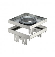 Кассетная рамка RKFN2 UZD3 ном.размер 4 200x200 мм (сталь) (RKFN2 UZD3 4VS25)  7409374  OBO Bettermann