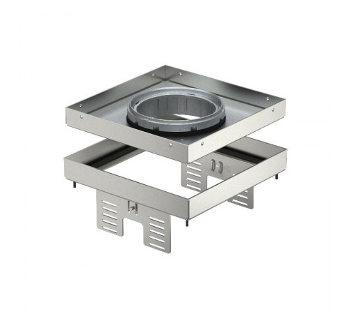 Кассетная рамка RKFN2 UZD3 ном.размер 4 200x200 мм (сталь) (RKFN2 UZD3 4VS25)  7409374  OBO Bettermann