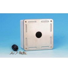 SBB-IE-1-SL Коробка настенного монтажа для 1-го промышленного модуля, IP67, нержавеющая сталь  46679  Hyperline