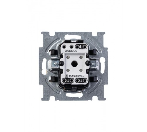 ABB Basic 55 Сл. кость Выключатель 2-х клавишный  1012-0-2148   2CKA001012A2148  ABB