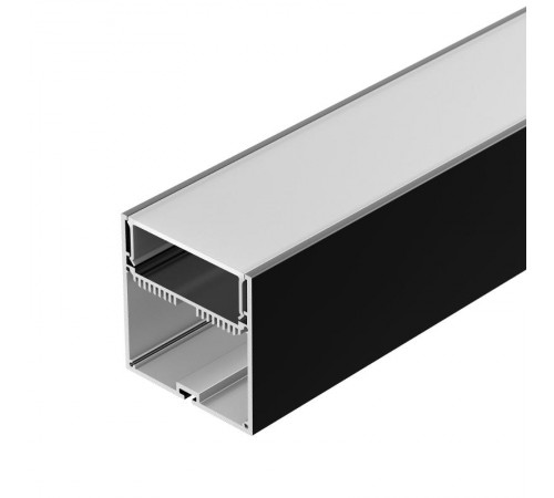 Профиль с экраном SL-LINE-7477-2500 BLACK+OPAL  027991  Arlight