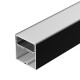 Профиль с экраном SL-LINE-7477-2500 BLACK+OPAL  027991  Arlight