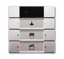 6129/01-866-500 Сенсор управления с ИК-приемником, 3/6-кл., нержавеющая сталь  6135-0-0162  2CKA006135A0162  ABB