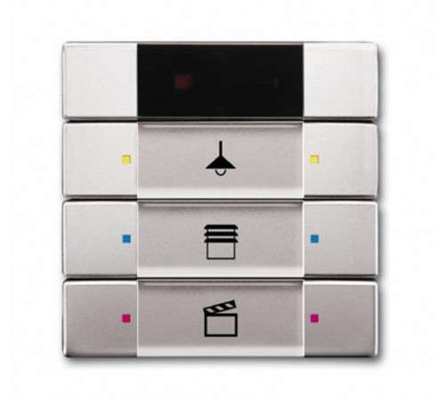 6129/01-866-500 Сенсор управления с ИК-приемником, 3/6-кл., нержавеющая сталь  6135-0-0162  2CKA006135A0162  ABB