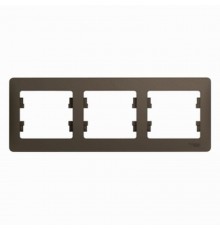 Glossa Шоколад Рамка 3-ая, горизонтальная  GSL000803  SE