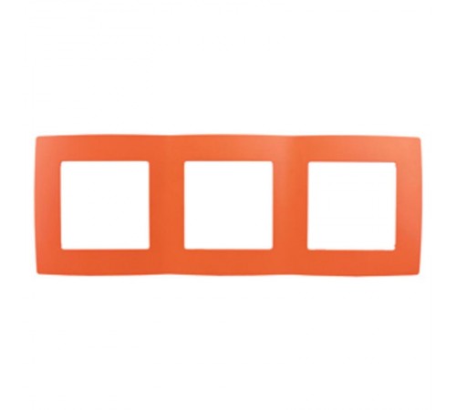 Рамка на 3 поста 12-5003-22  ,  оранжевый  Б0019405  ЭРА