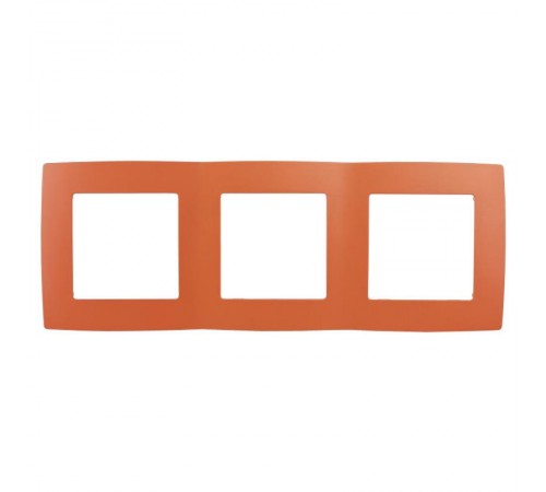 Рамка на 3 поста 12-5003-22  ,  оранжевый  Б0019405  ЭРА