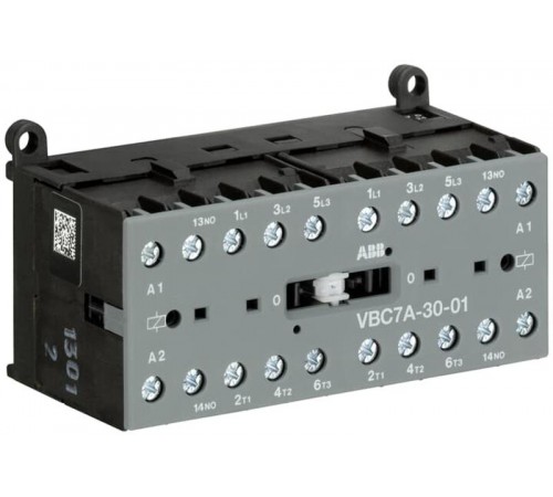 Миниконтактор VBC7A-30-01-01 12A (400В AC3) катушка 24В DС  GJL1313911R0011  ABB