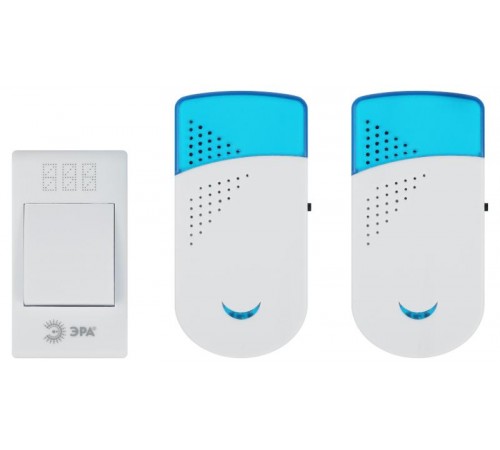 Звонок  ЭРА TWIN-R беспроводной  Б0019878  ЭРА