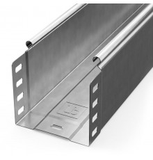 Лоток неперфорированный Стандарт INOX (AISI 304) 100х100х3000 (0,8 мм) (3 м/уп)  PR16.2308  Промрукав