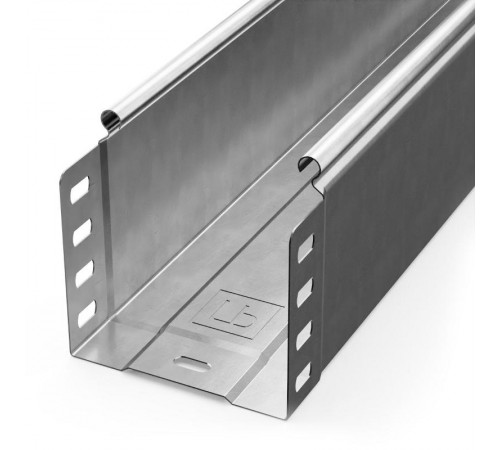 Лоток неперфорированный Стандарт INOX (AISI 304) 100х100х3000 (0,8 мм) (3 м/уп)  PR16.2308  Промрукав