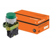 Кнопка BL31 без подсветки зеленый 1з   SQ0704-0048  TDM