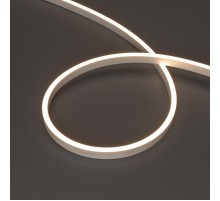 Светодиодная лента герметичная MOONLIGHT-SIDE-A120-06x12mm 24V Warm3000 (9.6 W/m, IP65, 5m, wire x2) (Arlight, Вывод кабеля прямой)  041035  Arlight