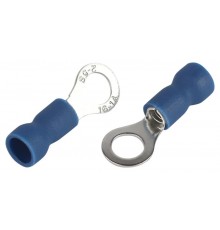 Наконечник кольцевой ЭРА NO-225-22 НКИ 2.5-5 с изолированным фланцем (упаковка 10 шт.)   Б0063327  ЭРА