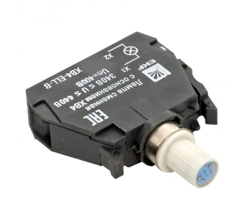 Лампа сменная c основанием XB4 синяя 400В EKF PROxima    XB4-ELL-B   EKF 