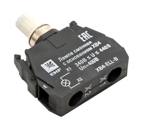 Лампа сменная c основанием XB4 синяя 400В EKF PROxima    XB4-ELL-B   EKF 