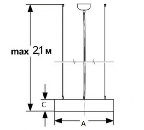 Светильник светодиодный ДСО OREOL/P 1000 FLD WH 4000K m01 62Вт 4000К IP40 БЕЛЫЙ  1813000060  Световые Технологии