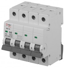 Автоматический выключатель PRO VA63-4P40D4.5 ВА47-63 4P 40А кривая D 4,5кА   Б0059488  ЭРА