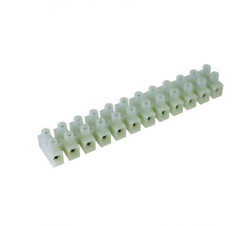 Колодка клеммная полипропилен ЗВИ черный, 12p, 85°C, 450V, 101A, 25мм.кв  43812PL/R  DKC