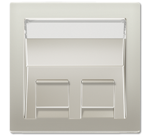 накладка для модульных гнезд  ES569-30BFPL-L  Jung