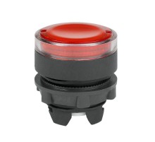 Головка кнопки OptiSignal D22 A5-PL-4 с подсветкой красная пластик ZB5AW343 332307 КЭАЗ