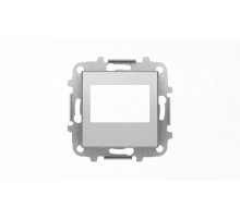 Накладка для механизма цифрового FM-радио арт.9368 и/или механизма (блока) ДУ арт.9368.2, серия SKY, цвет серебристый алюминий2CLA856800A1301 ABB