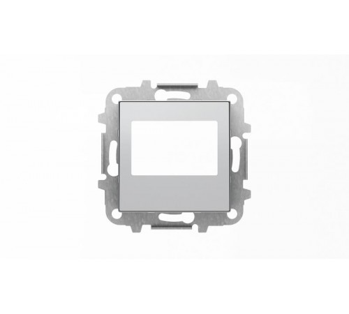 Накладка для механизма цифрового FM-радио арт.9368 и/или механизма (блока) ДУ арт.9368.2, серия SKY, цвет серебристый алюминий2CLA856800A1301 ABB