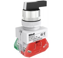 Перекл. на 2 фикс. полож. I-O удлин. ручка 1НО+1НЗ  25055DEK  DEKraft