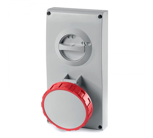 Розетка с механической блокировкой и верхним размещением разъема. 63А, 3P+E  DIS4056386  DKC