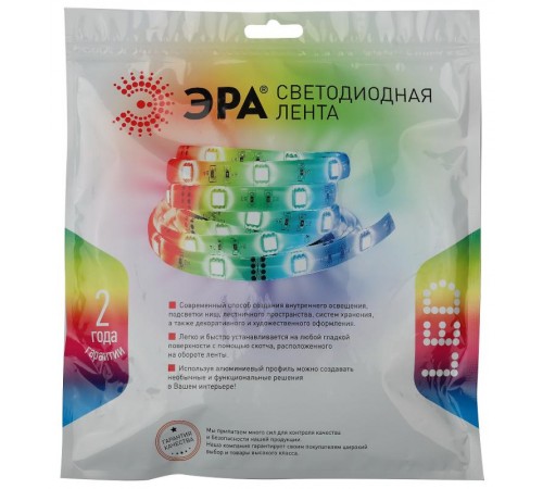 Лента светодиодная LS5050-14,4-60-24-65-RGB-5m  Б0043115  ЭРА