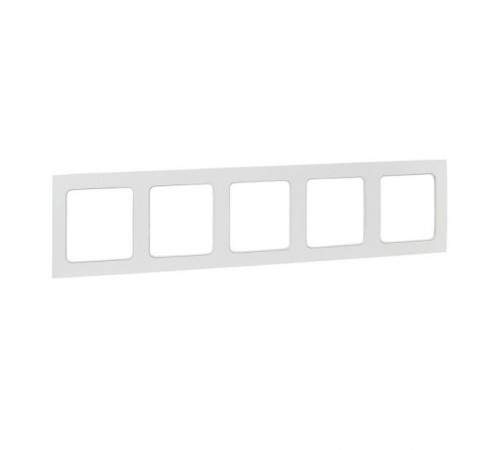Стокгольм Рамка 5-местная белая  EXM-G-306-10  EKF