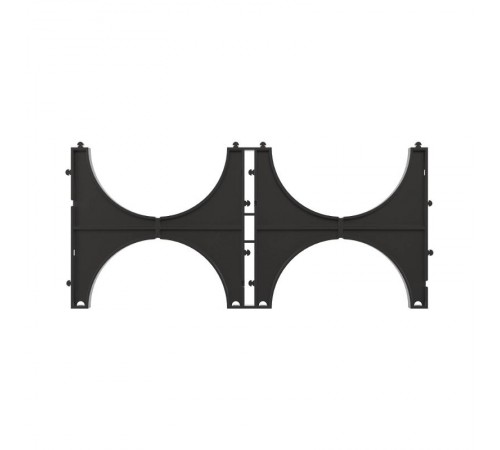 Держатель расстояния (кластер) для двустен. труб д.110 (двойной)  025112  DKC