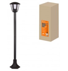 Светильник садово-парковый "СИТИ" НТУ 07-60-004 У1 6-ти гранник на стойке h=1120 мм черный  SQ0330-1310  TDM