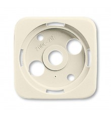 Плата центральная (накладка) для мех. поворотного светорегулятора, серия Busch-Duro 2000 SI, цвет слоновая кость  1717-0-0065   2CKA001717A0065  AB