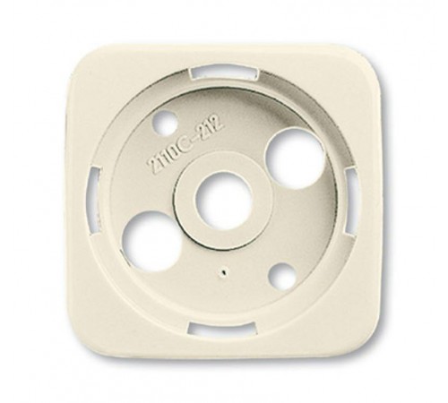 Плата центральная (накладка) для мех. поворотного светорегулятора, серия Busch-Duro 2000 SI, цвет слоновая кость  1717-0-0065   2CKA001717A0065  AB