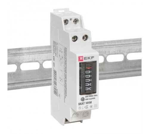 Счетчик электрической энергии модульный SKAT 101М/1 - 5(40) Ш Р M EKF   10105M   EKF