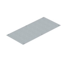 Крышка глухая кабельного канала OKA с фиксаторами 800x400x4 мм (сталь) (OKA D 400 R)  7425024  OBO Bettermann